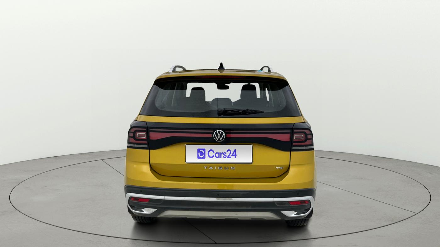 2022 Volkswagen TAIGUN HIGHLINE 1.0 TSI MT, Petrol, Manual, 25,450 km, Back/Rear