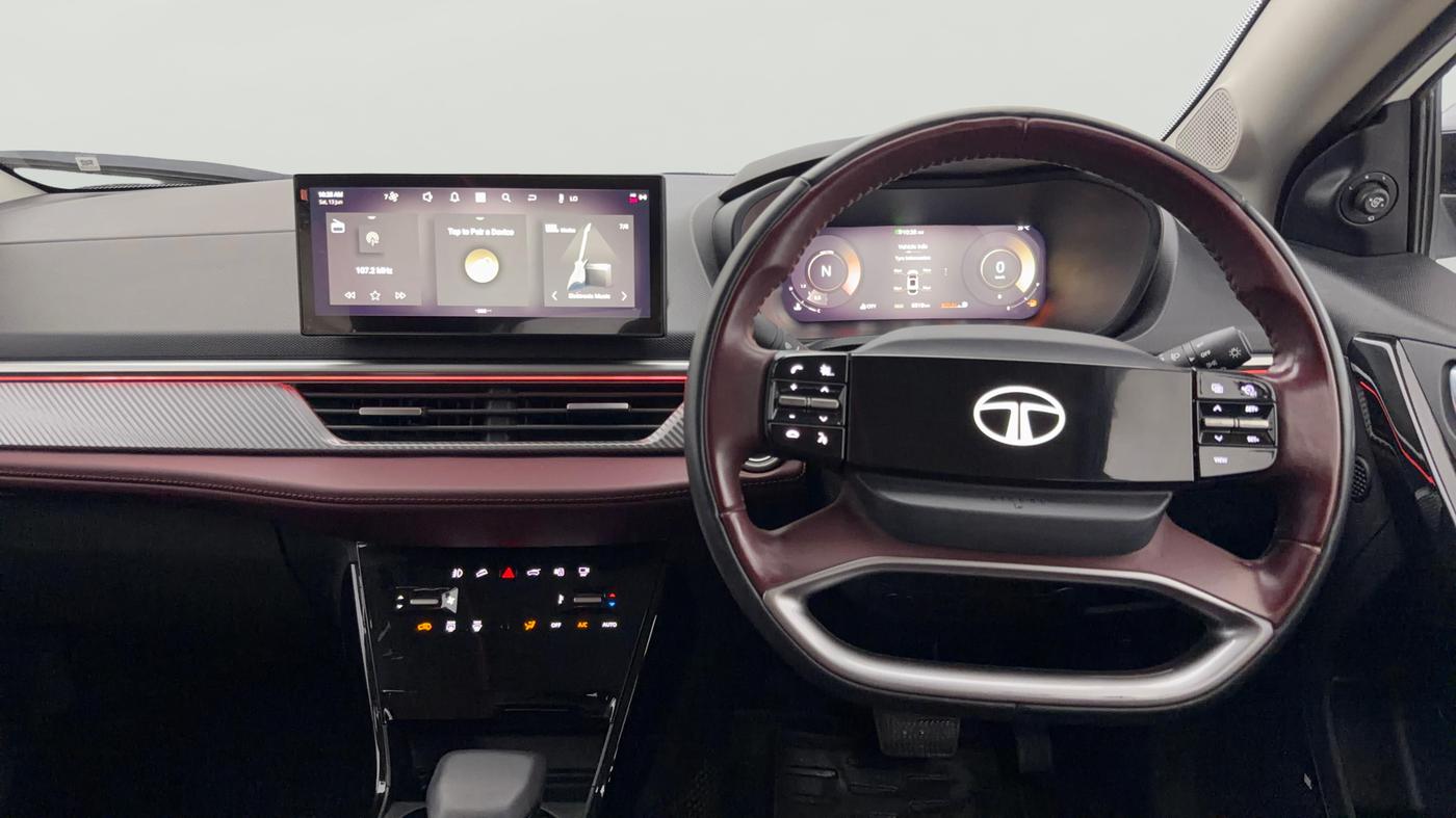 2024 Tata Curvv Accomplished S 1.2 Petrol 7DCA, Petrol, Automatic, 6,773 km, Steering Wheel Close Up