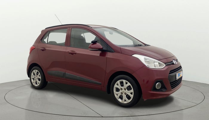 2015 Hyundai Grand i10 SPORTZ 1.2 KAPPA VTVT, Petrol, Manual, 37,244 km, Right Front Diagonal
