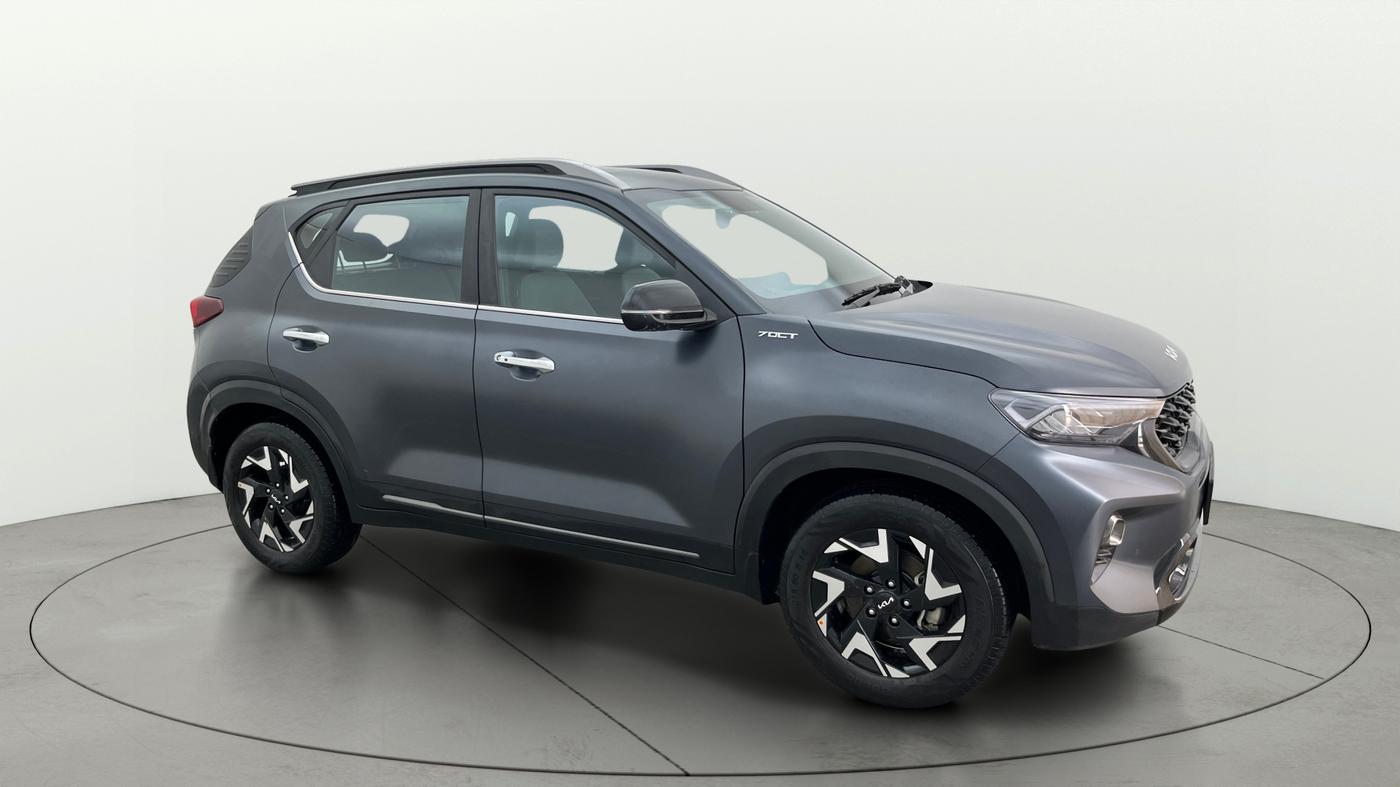 2023 KIA SONET X LINE 1.0 DCT, Petrol, Automatic, 2,955 km, Right Front Diagonal