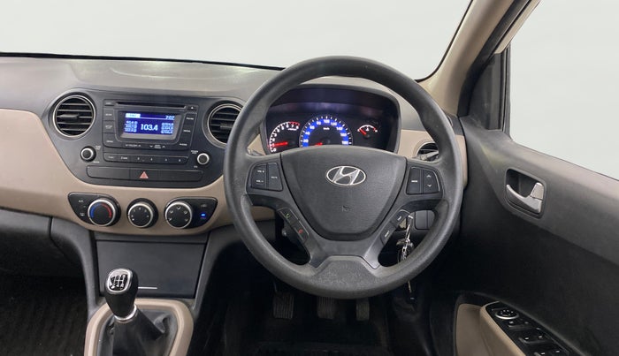 2015 Hyundai Xcent S 1.2, Petrol, Manual, 22,387 km, Steering Wheel Close Up