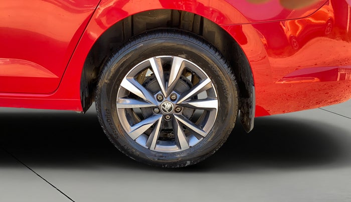 2022 Skoda SLAVIA STYLE 1.0L TSI AT, Petrol, Automatic, 20,469 km, Left Rear Wheel