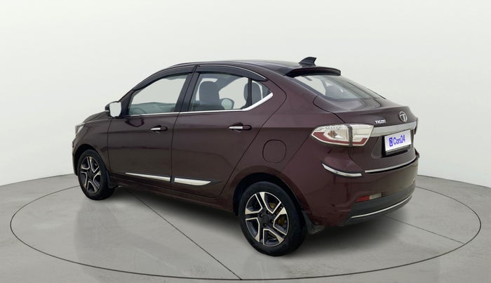 2021 Tata TIGOR XZ PLUS PETROL, CNG, Manual, 1,04,524 km, Left Back Diagonal