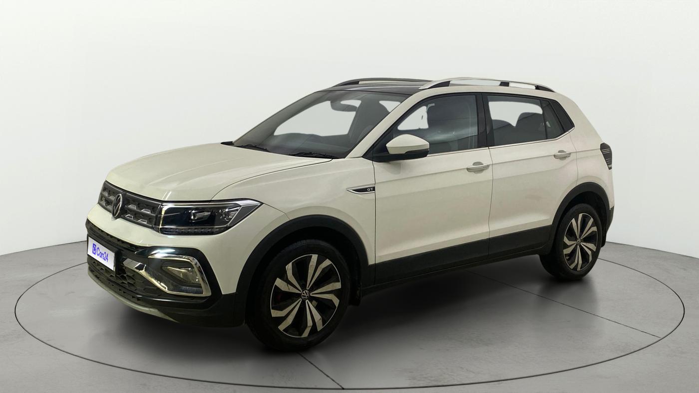2021 Volkswagen TAIGUN GT PLUS 1.5 TSI DSG, Petrol, Automatic, 48,305 km, Left Front Diagonal