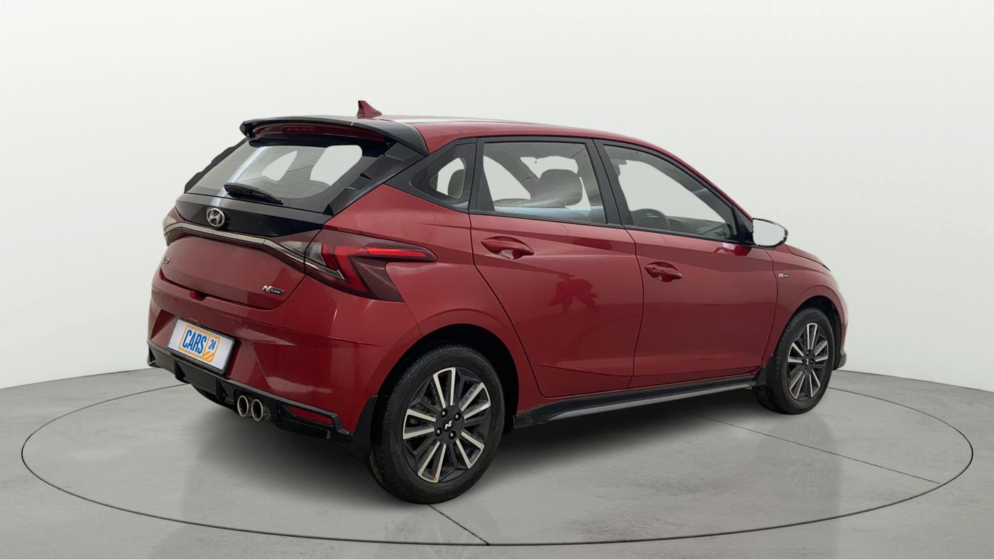 2021 Hyundai NEW I20 N LINE N8 1.0 TURBO GDI DCT, Petrol, Automatic, 25,563 km, Right Back Diagonal