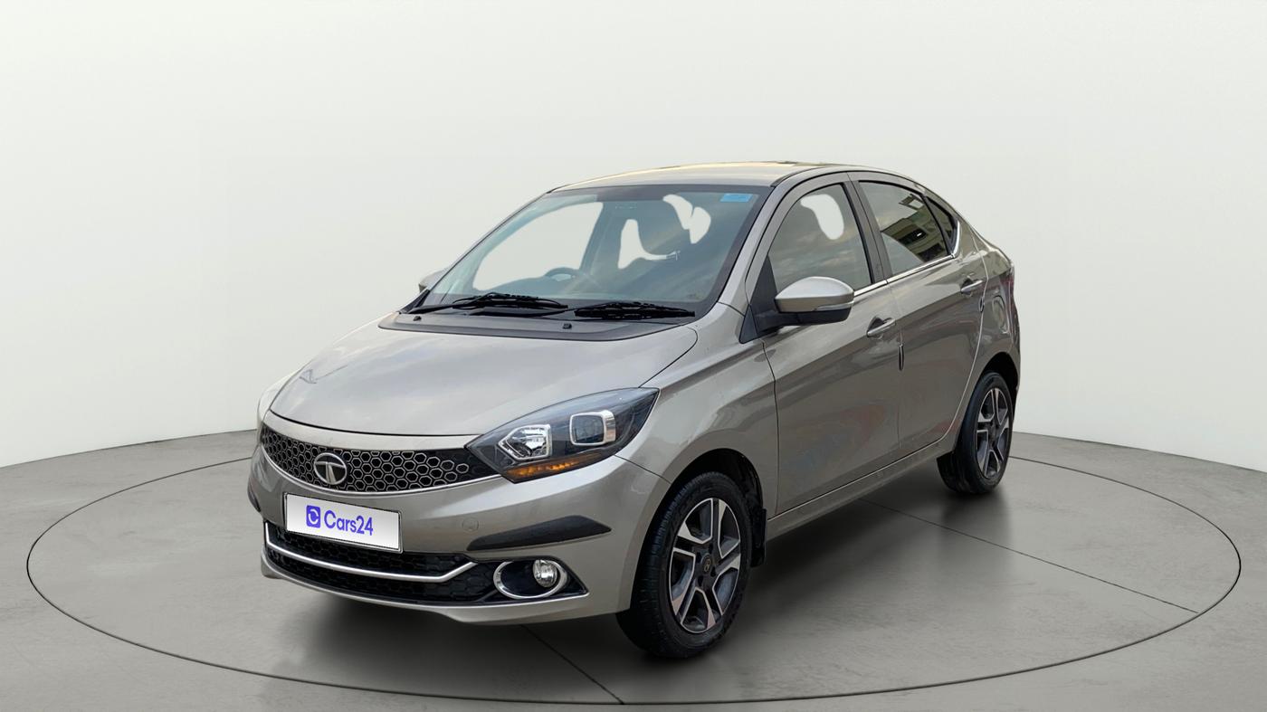 2019 Tata TIGOR XZA PLUS PETROL, Petrol, Automatic, 76,569 km, Left Front Diagonal