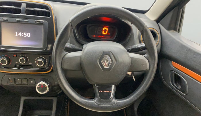 2017 Renault Kwid CLIMBER 1.0 AMT, Petrol, Automatic, 33,884 km, Steering Wheel Close Up