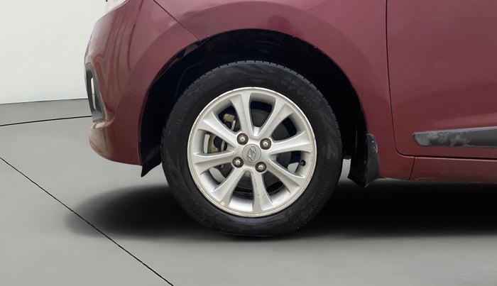 2014 Hyundai Grand i10 ASTA 1.1 CRDI, Diesel, Manual, 1,11,939 km, Left Front Wheel