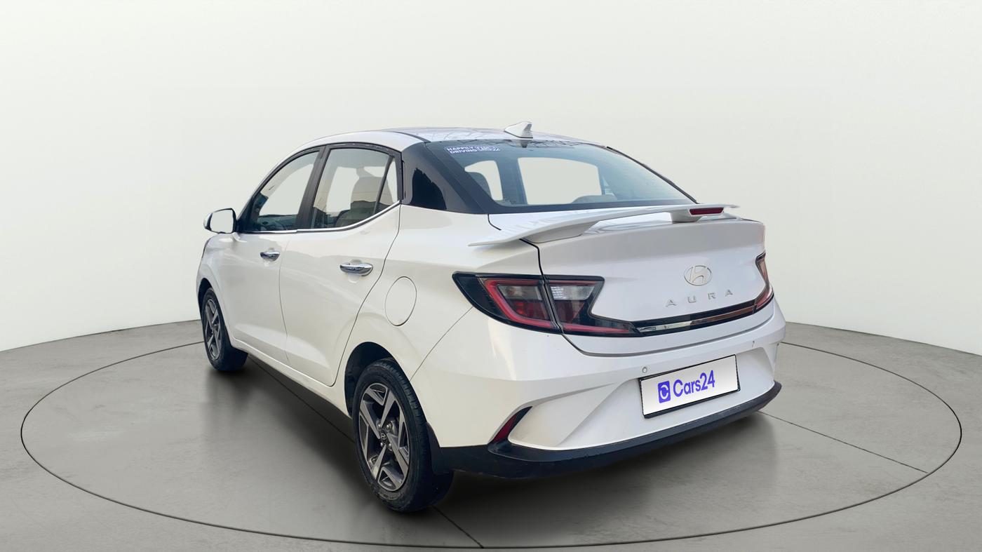 2023 Hyundai AURA SX 1.2, Petrol, Manual, 68,121 km, Left Back Diagonal