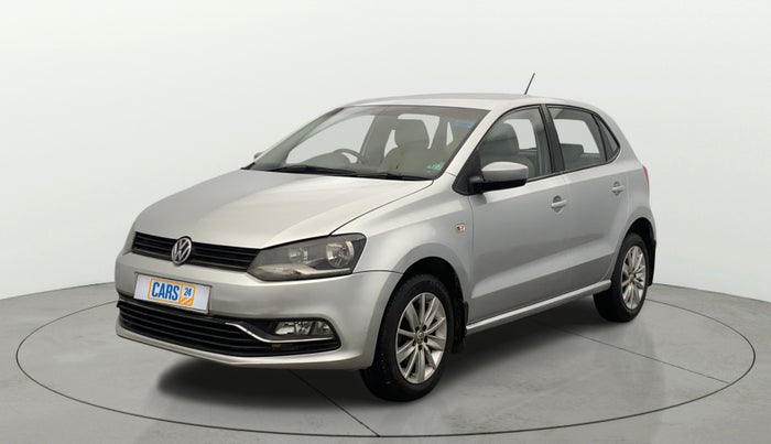 2014 Volkswagen Polo HIGHLINE1.2L, Petrol, Manual, 1,28,170 km, Left Front Diagonal