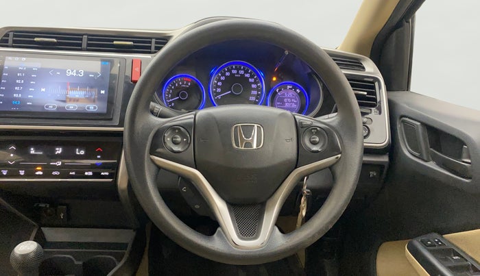 2015 Honda City 1.5L I-VTEC SV, Petrol, Manual, 1,07,468 km, Steering Wheel Close Up