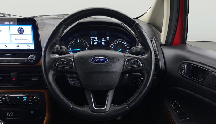 2019 Ford Ecosport TITANIUM 1.5L SPORTS(SUNROOF) DIESEL, Diesel, Manual, 60,466 km, Steering Wheel Close Up
