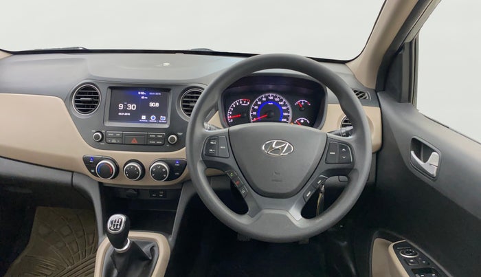 2017 Hyundai Grand i10 SPORTZ (O) 1.2 KAPPA VTVT, Petrol, Manual, 79,962 km, Steering Wheel Close Up