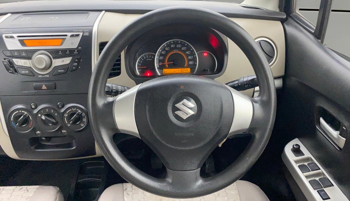 2016 Maruti Wagon R 1.0 VXI  ABS-AIRBAG, Petrol, Manual, 1,18,012 km, Steering Wheel Close Up