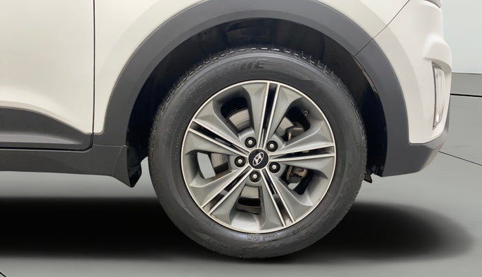 2017 Hyundai Creta SX PLUS AT 1.6 PETROL, Petrol, Automatic, 72,401 km, Right Front Wheel