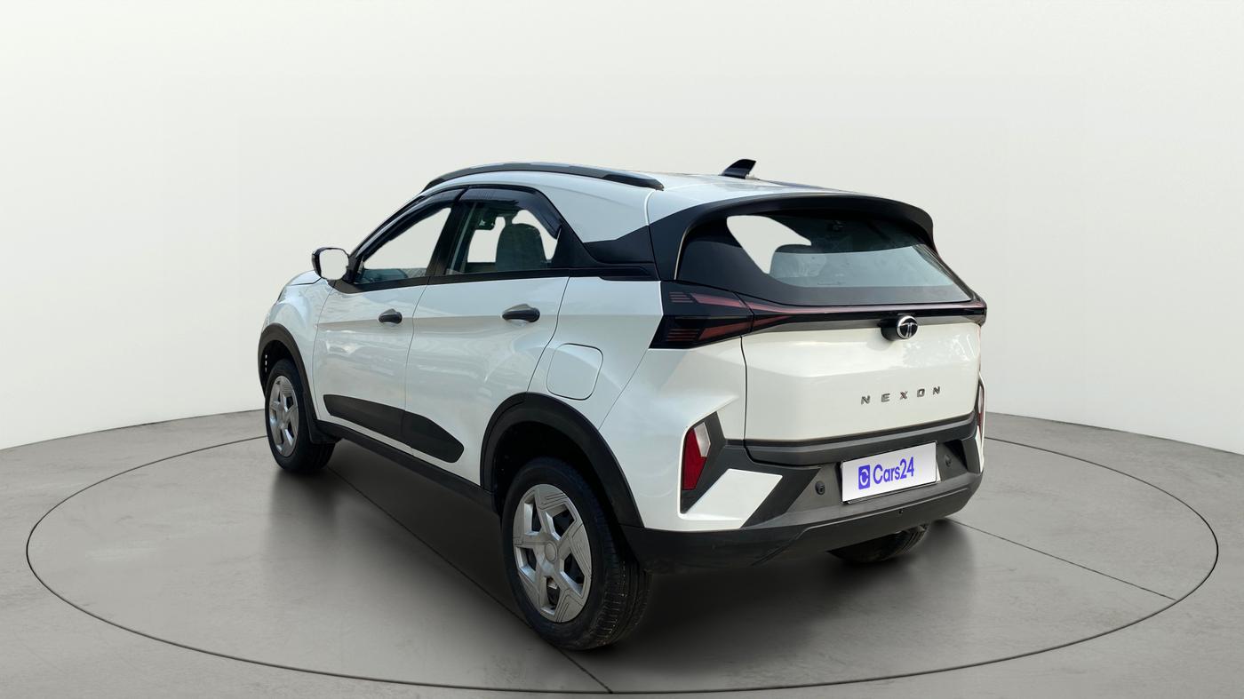 2024 Tata NEXON Pure 1.2 Petrol 6AMT, Petrol, Manual, 27,941 km, Left Back Diagonal