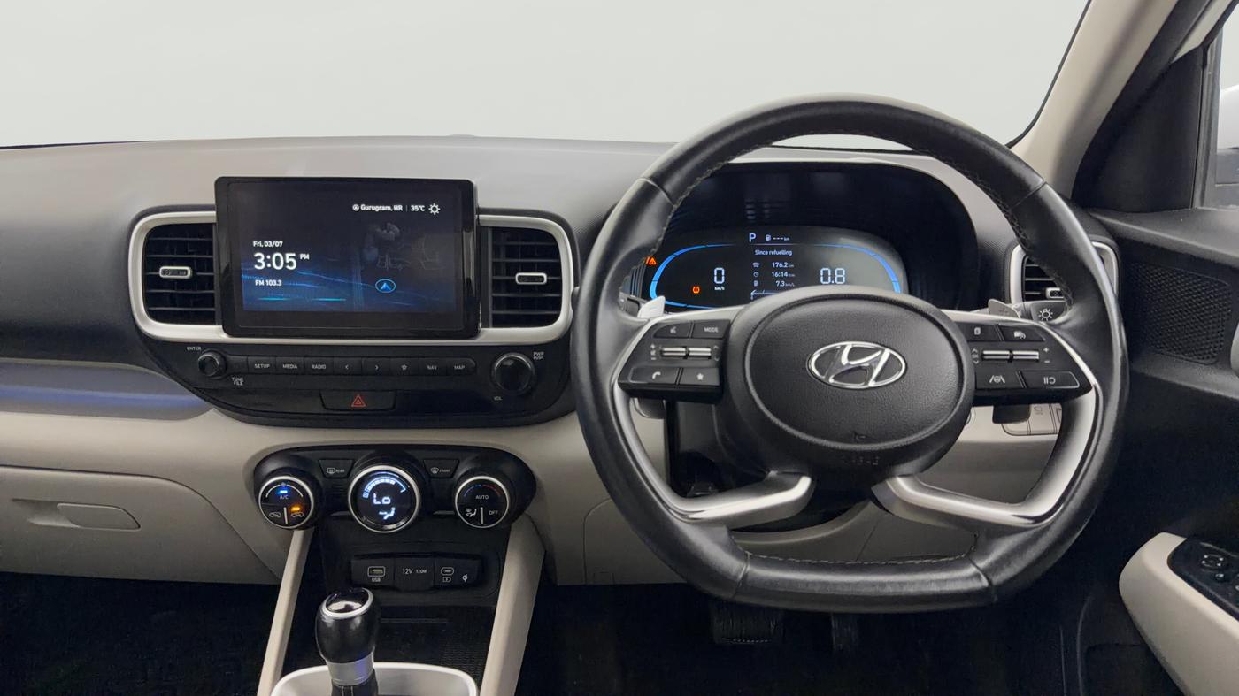 2023 Hyundai VENUE SX (O) 1.0 TURBO DCT, Petrol, Automatic, 11,677 km, Steering Wheel Close Up