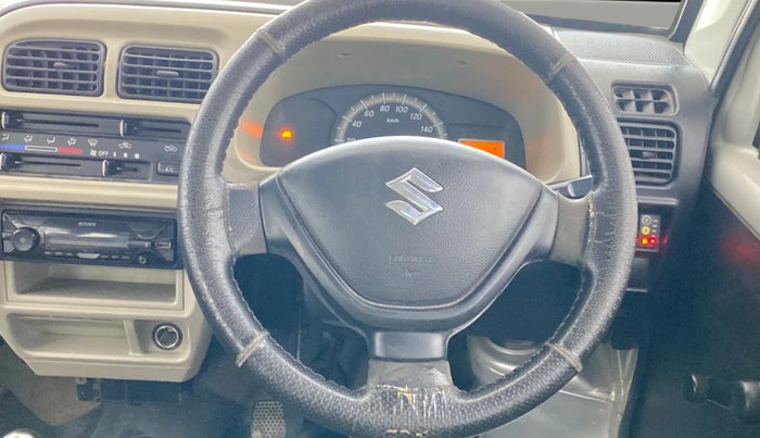2020 Maruti Eeco 5 STR WITH A/C+HTR CNG, CNG, Manual, 1,28,645 km, Steering Wheel Close Up