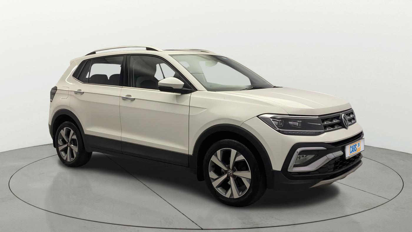 2021 Volkswagen TAIGUN TOPLINE 1.0 TSI MT, Petrol, Manual, 91,699 km, Right Front Diagonal
