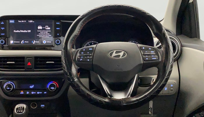 2023 Hyundai GRAND I10 NIOS SPORTZ 1.2 KAPPA VTVT, Petrol, Manual, 51,546 km, Steering Wheel Close Up