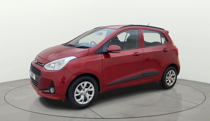 2019 Hyundai Grand i10 SPORTZ 1.2 KAPPA VTVT, Petrol, Manual, 40,910 km, Left Front Diagonal
