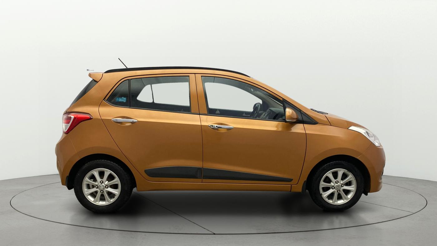 2014 Hyundai Grand i10 ASTA AT 1.2 KAPPA VTVT, Petrol, Automatic, 33,036 km, Right Side View