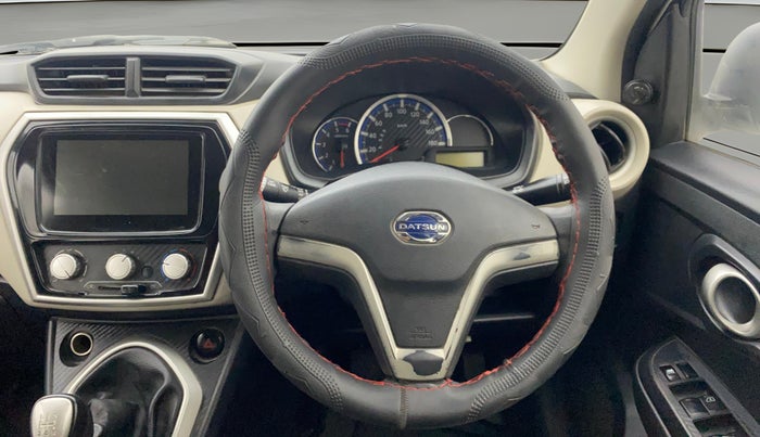 2018 Datsun Go Plus T(O), Petrol, Manual, 94,167 km, Steering Wheel Close Up