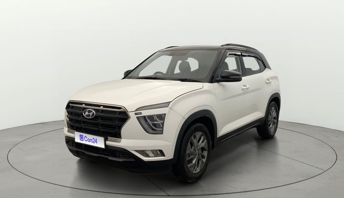 2020 Hyundai Creta SX (O) 1.4 TURBO DCT, Petrol, Automatic, 78,470 km, Left Front Diagonal