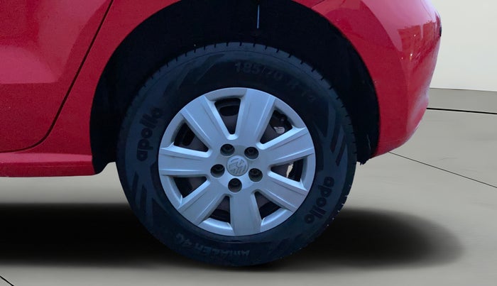 2012 Volkswagen Polo TRENDLINE 1.2L DIESEL, Diesel, Manual, 1,23,452 km, Left Rear Wheel