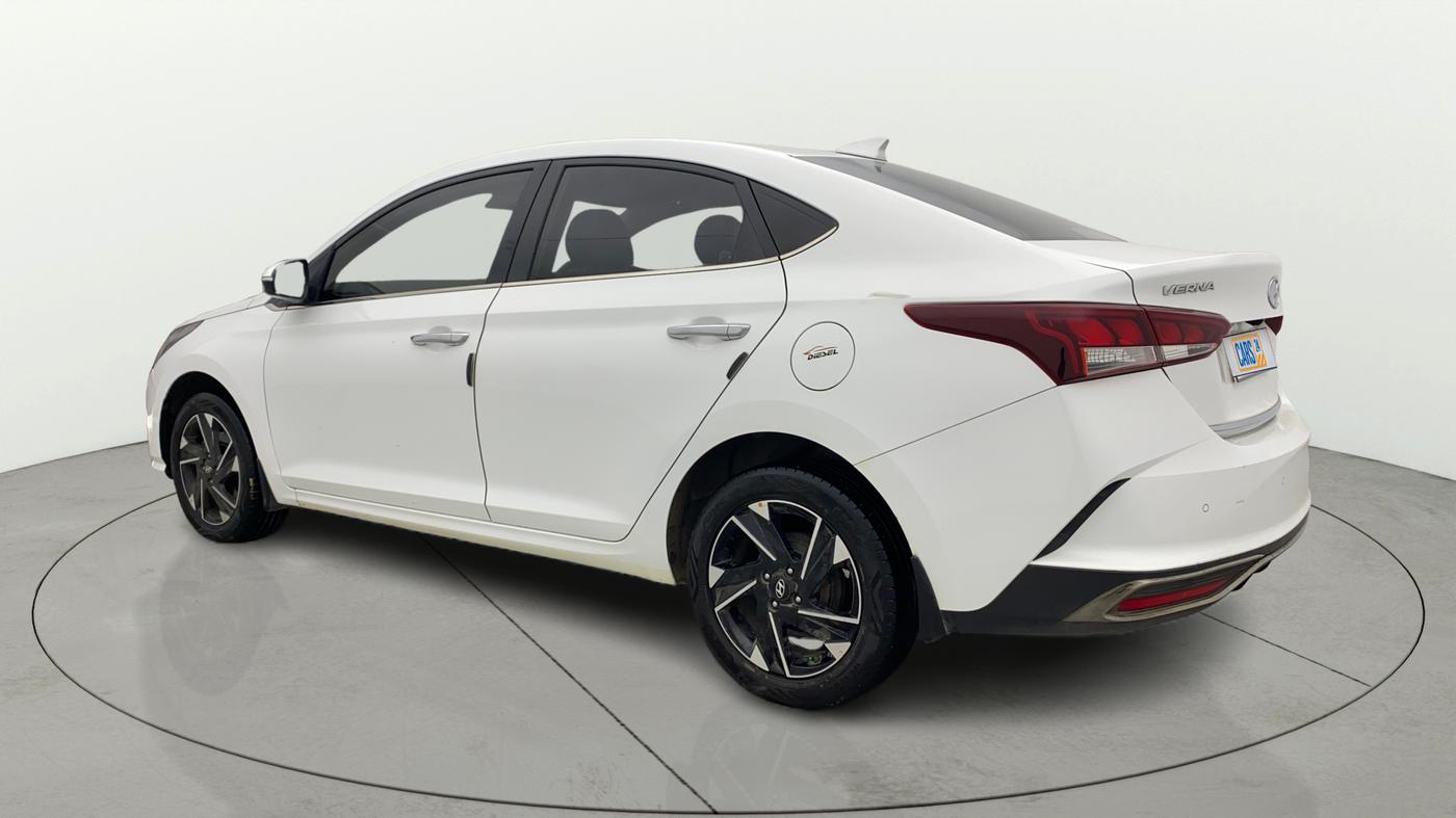 2021 Hyundai Verna SX (O) 1.5 CRDI, Diesel, Manual, 79,788 km, Left Back Diagonal