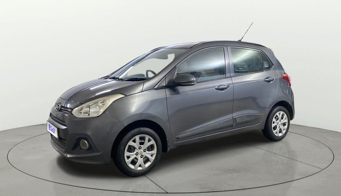 2016 Hyundai Grand i10 SPORTZ 1.2 KAPPA VTVT, Petrol, Manual, 51,478 km, Left Front Diagonal