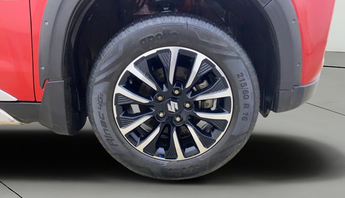 2021 Maruti Vitara Brezza ZXI PLUS DUAL TONE, Petrol, Manual, 48,142 km, Right Front Wheel