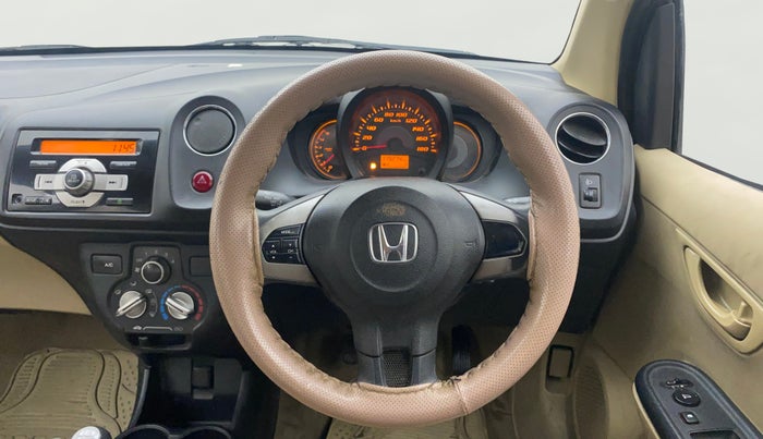 2014 Honda Amaze 1.5L I-DTEC S, Diesel, Manual, 1,19,244 km, Steering Wheel Close Up