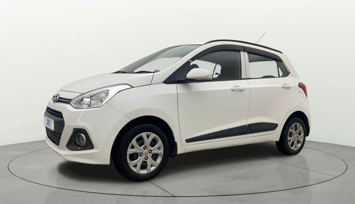 2016 Hyundai Grand i10 SPORTZ 1.2 KAPPA VTVT, Petrol, Manual, 93,454 km, Left Front Diagonal