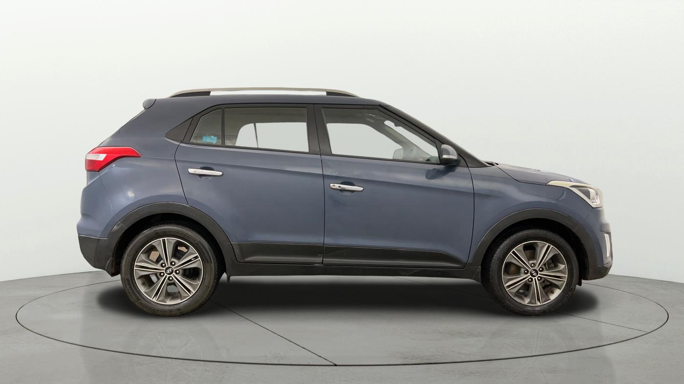 2016 Hyundai Creta SX PLUS AT 1.6 PETROL, Petrol, Automatic, 78,090 km, Right Side View