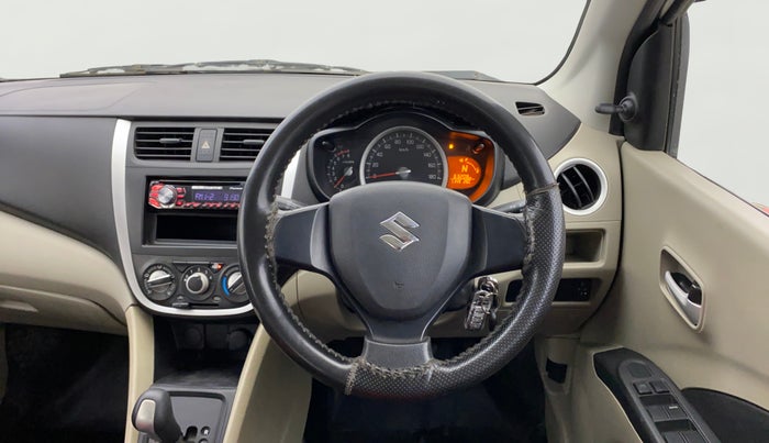 2014 Maruti Celerio VXI AMT, Petrol, Automatic, 63,255 km, Steering Wheel Close Up