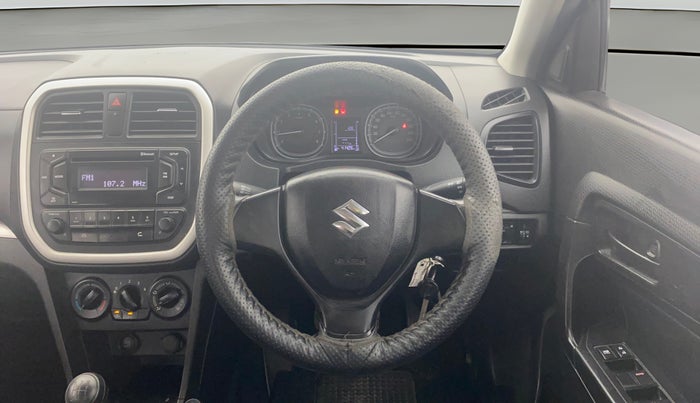 2020 Maruti Vitara Brezza LXI, Petrol, Manual, 41,402 km, Steering Wheel Close Up