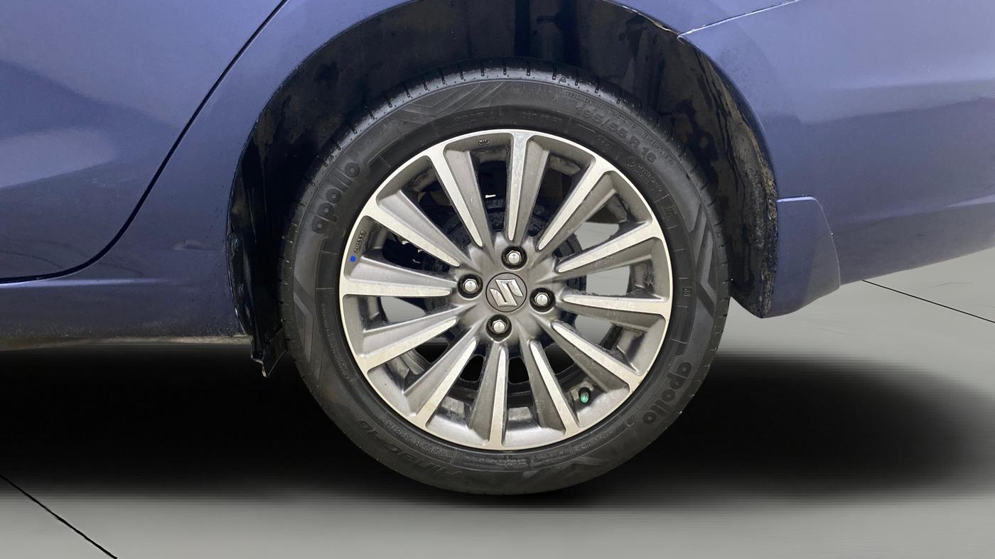 2019 Maruti Ciaz ALPHA  AT 1.5 SHVS PETROL, Petrol, Automatic, 55,677 km, Left Rear Wheel