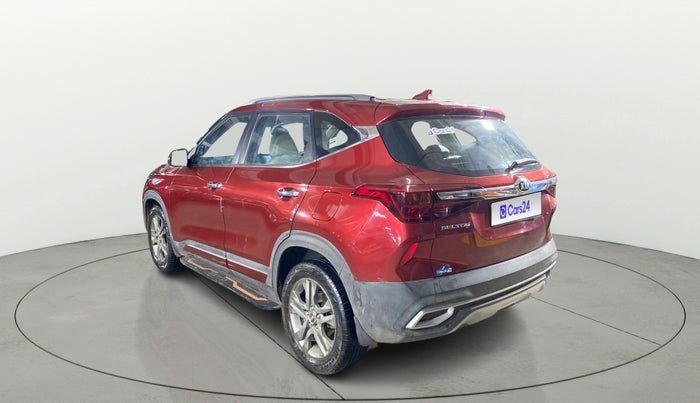 2020 KIA SELTOS HTX 1.5 PETROL, Petrol, Manual, 1,04,109 km, Left Back Diagonal