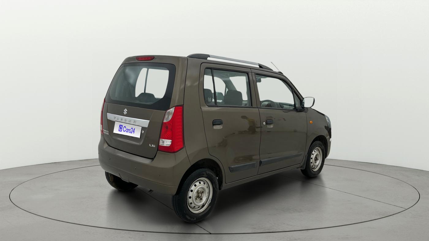 2015 Maruti Wagon R 1.0 LXI, Petrol, Manual, 53,032 km, Right Back Diagonal