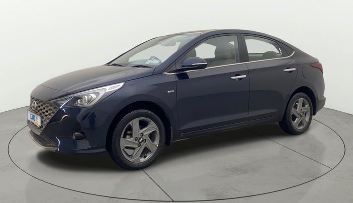 2021 Hyundai Verna SX 1.5 VTVT IVT, Petrol, Automatic, 34,670 km, Left Front Diagonal