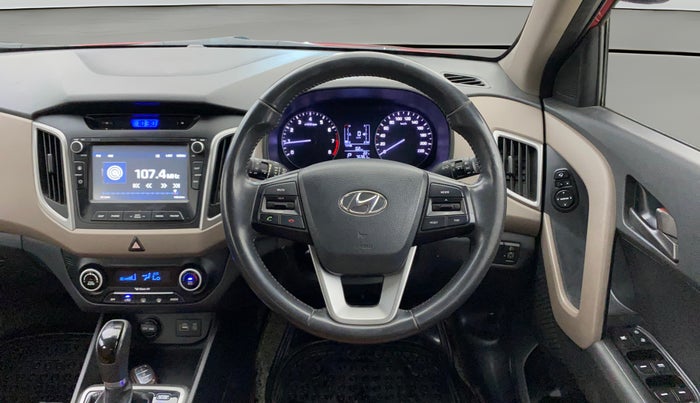 2017 Hyundai Creta SX PLUS AT 1.6 PETROL, Petrol, Automatic, 76,361 km, Steering Wheel Close Up