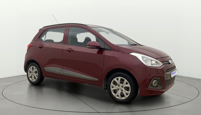 2015 Hyundai Grand i10 SPORTZ 1.2 KAPPA VTVT, Petrol, Manual, 68,655 km, Right Front Diagonal