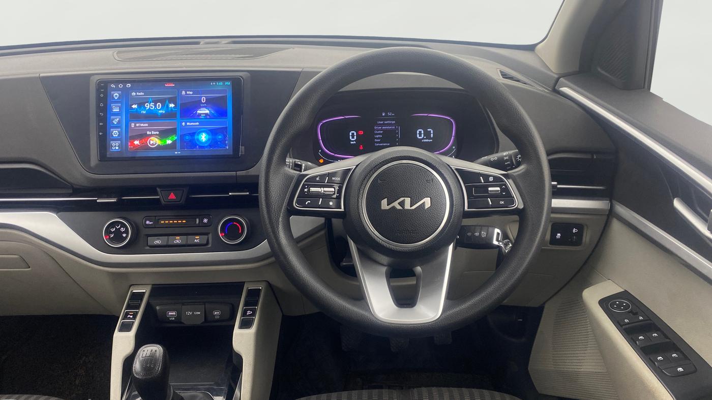 2022 KIA CARENS PRESTIGE 1.4 PETROL 7 STR, Petrol, Manual, 25,312 km, Steering Wheel Close Up