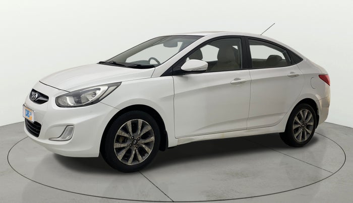 2015 Hyundai Verna FLUIDIC 1.6 CRDI SX, Diesel, Manual, 33,813 km, Left Front Diagonal