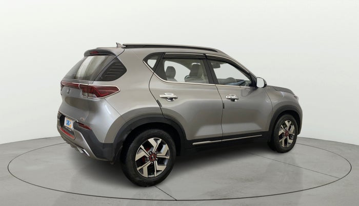 2020 KIA SONET HTX 1.0 IMT, Petrol, Manual, 42,386 km, Right Back Diagonal