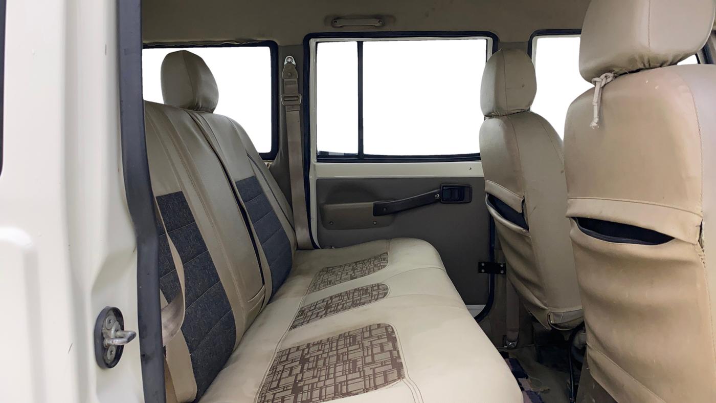 2018 Mahindra Bolero POWER PLUS ZLX, Diesel, Manual, 60,760 km, Right Side Rear Door Cabin