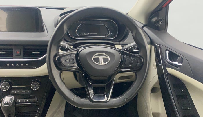 2022 Tata NEXON XZ PLUS (L), Petrol, Manual, 16,077 km, Steering Wheel Close Up