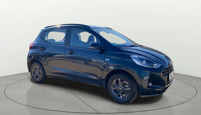 2022 Hyundai GRAND I10 NIOS SPORTZ AMT 1.2 KAPPA VTVT, Petrol, Automatic, 9,996 km, Right Front Diagonal