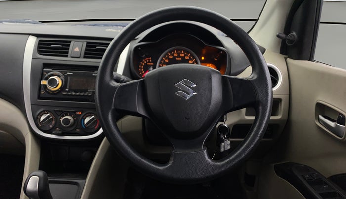 2015 Maruti Celerio VXI AMT, Petrol, Automatic, 61,485 km, Steering Wheel Close Up